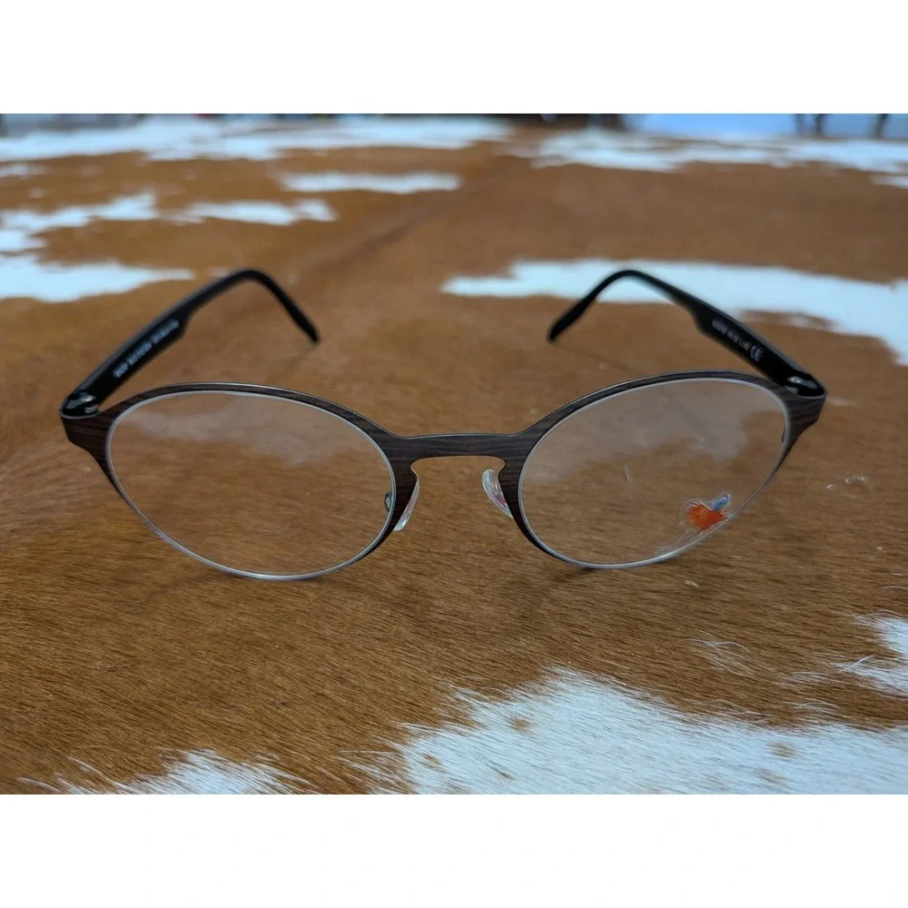 BRAND NEW MAUI JIM MJO2102 80M BROWN AUTHENTIC EYEGLASSES  49-22-140 MM ITALY